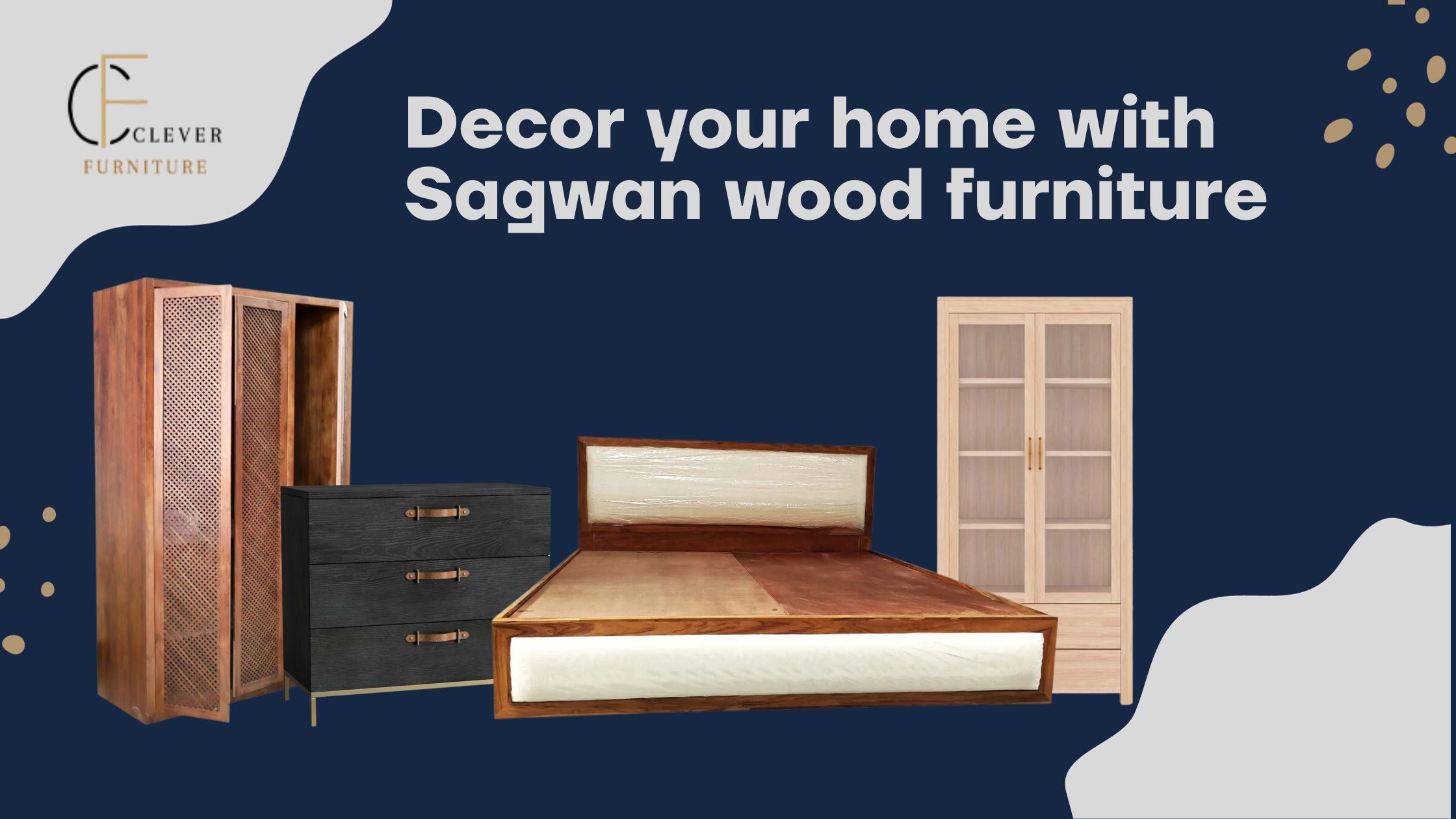 Decor your home with Sagwan wood furniture
