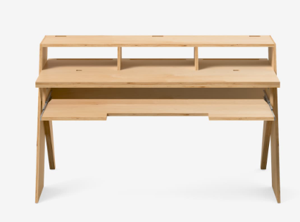 Rustic Wooden Desk β Spacious & Durable for a Productive Office