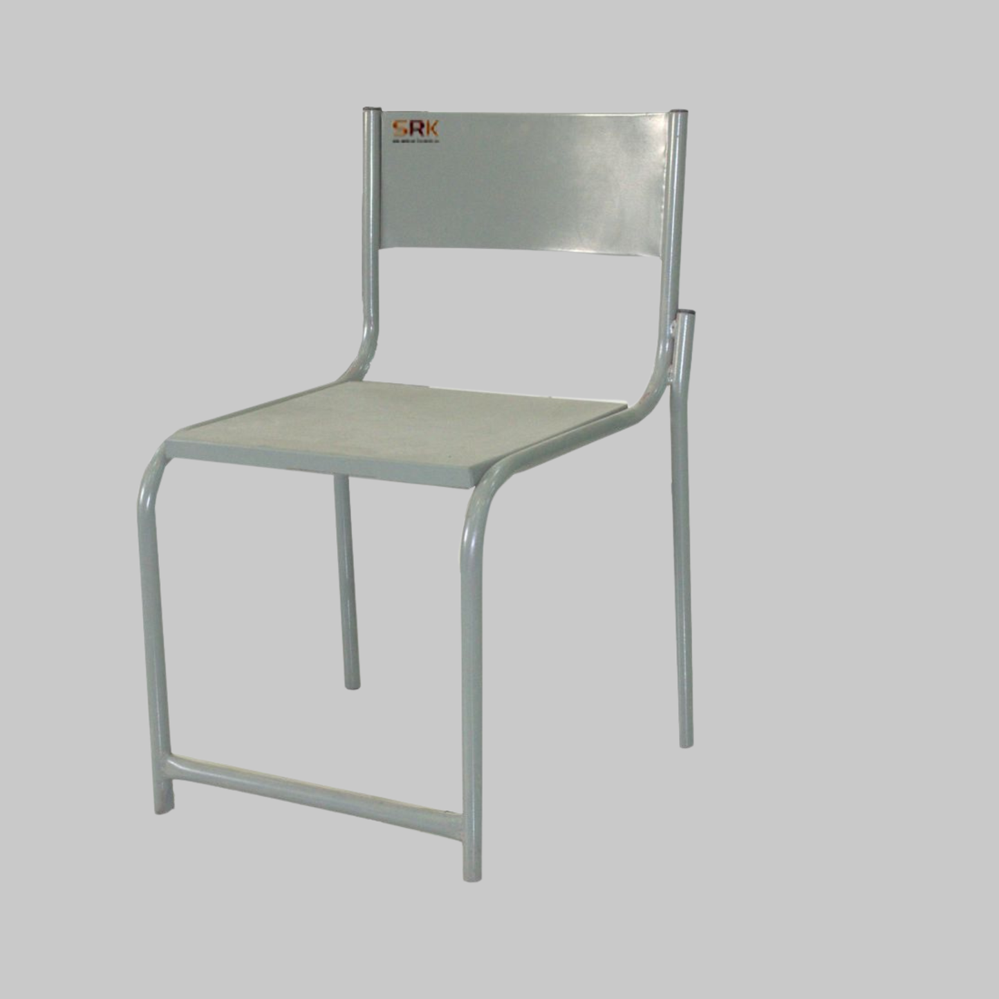 SRK Steel Lesting Chair Ideal For Study And Industical look office Heavy Duty Mild Steel School Chair