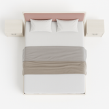 Ivory Bliss Bed with Nightstands