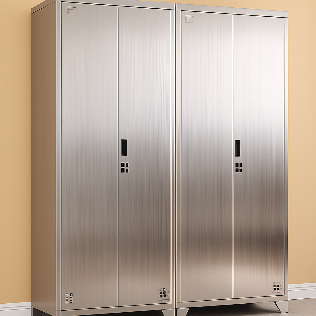 Stainless Steel Locker | Industrial-Grade SS 304 Storage Cabinet | SRK Modular Furniture