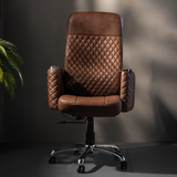 Luxury Quilted Leather Executive Office Chair – SRK Modular Furniture Co.