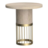 Metal Based Marble Top Side Table Classic home Decor For Living Room