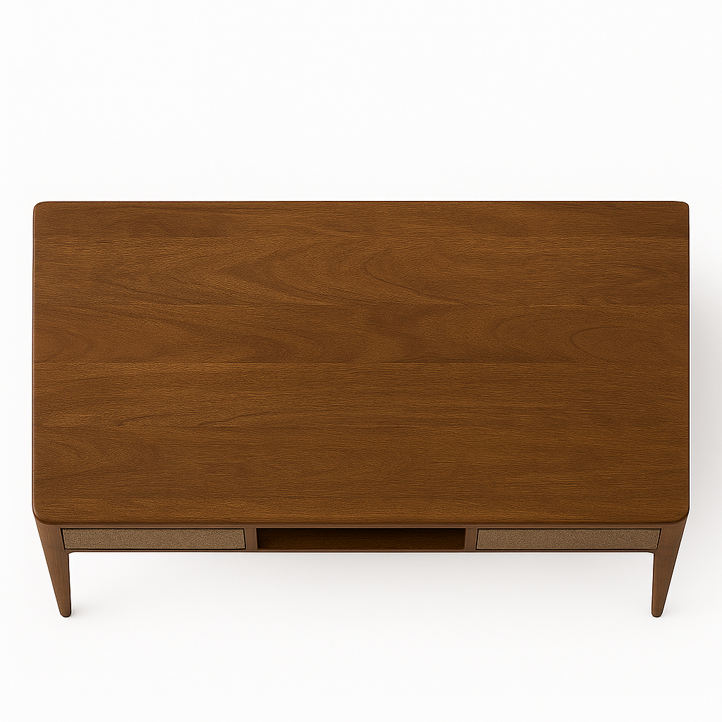 SleekLine Modern Wooden Writing Desk