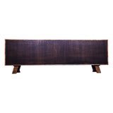 Living Room Bedside Console with Drawer With  Weathered  Wood Finish