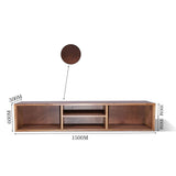 Rectangle Cabinet TV Unit In Saagwan Wood Walnut Finish