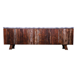 Living Room Bedside Console with Drawer With  Weathered  Wood Finish