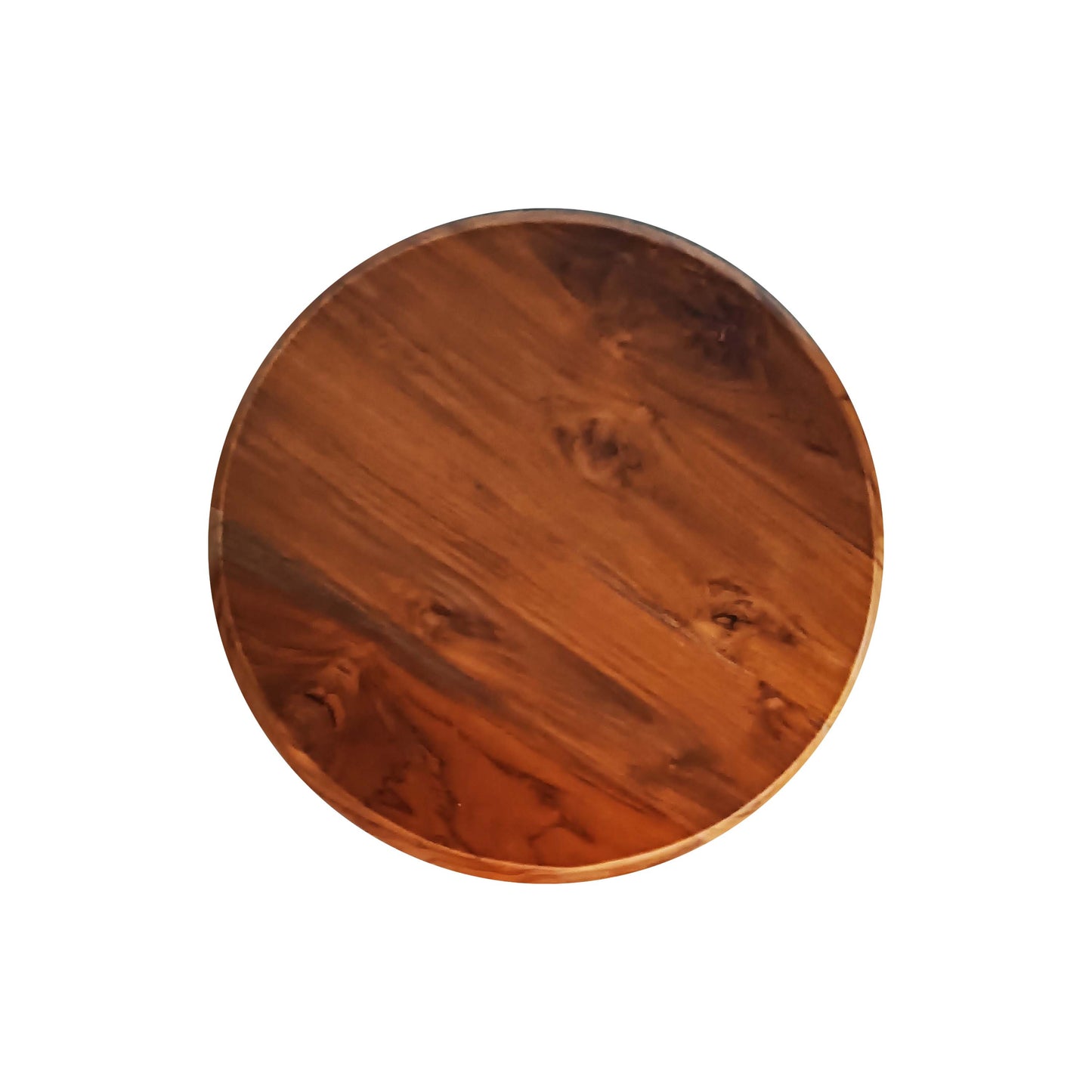 Home Design Sagwan Wood Coffee Stool Teak Finish