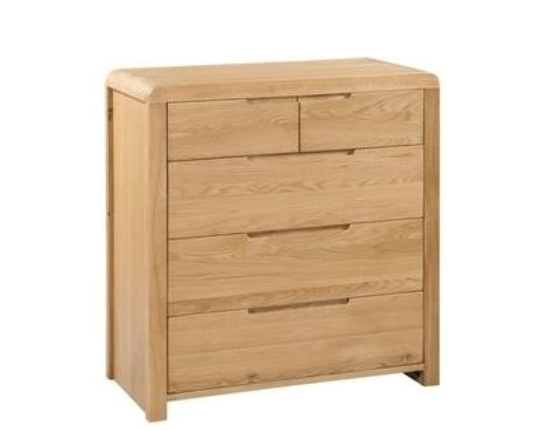 Dresser unit / Drawer Unit Cabinet Oak Wood Veneer