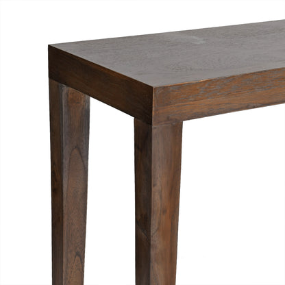 Rustic Wooden Console Table