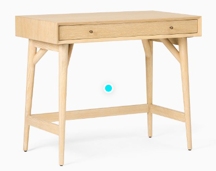 SRK Modern Solid Wood Desk