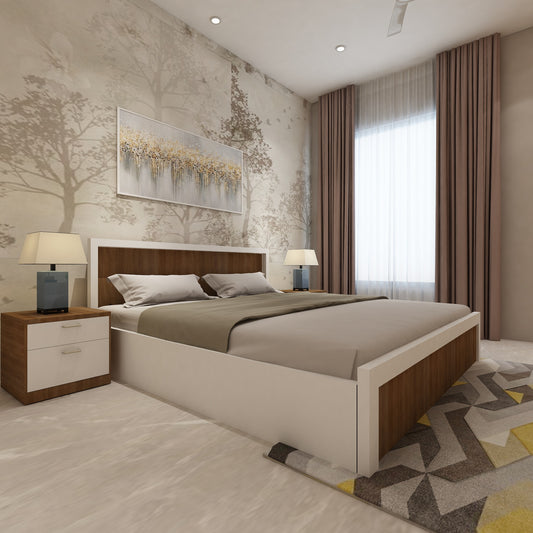 Elegance Storage Bed with Side Tables