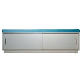 Srk- Hallway Shoe Bench Wooden Shoe Rack 2 Tier Hidden Shoe Cabinet with Flip-Drawer