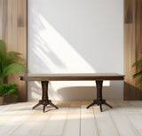 Timeless Solid Wood Dining Table  Elegant Centerpiece for Your Home
