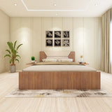 Designer upholstery queen size bed