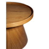 Round Wood Coffee Table
