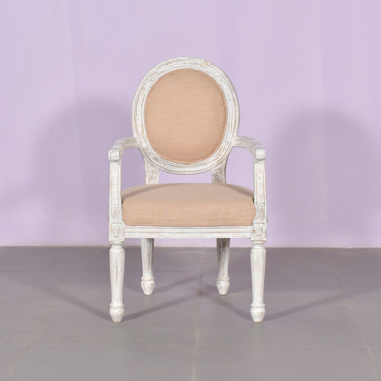 Vintage Elegance Louis-Style Armchair