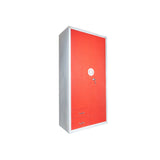 Industrial Metal Storage Locker | 2-Door Steel Almirah with Drawers | SRK Modular Furniture