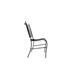 Black Metal Restaurant Chair