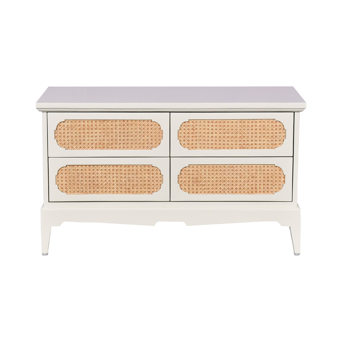 Arista Cane-Front Chest of Drawers