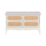 Arista Cane-Front Chest of Drawers