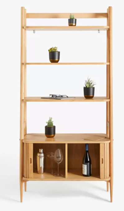 Elegant Wooden Bookshelf with Drawer – Stylish Storage for Home & Office