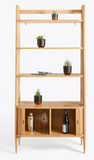 Elegant Wooden Bookshelf with Drawer – Stylish Storage for Home & Office