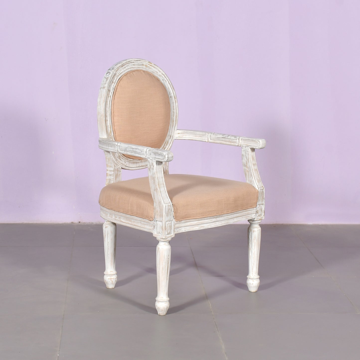 Vintage Elegance Louis-Style Armchair