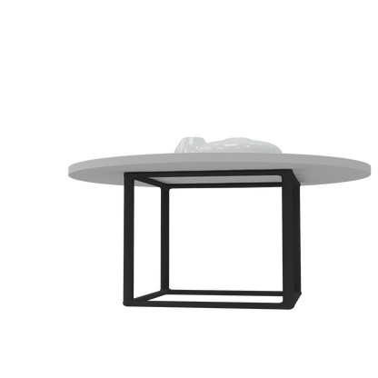 SRK Furniture Modern Round Coffee Table end Table