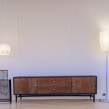 Solid Wood Cabinet For Living Room
