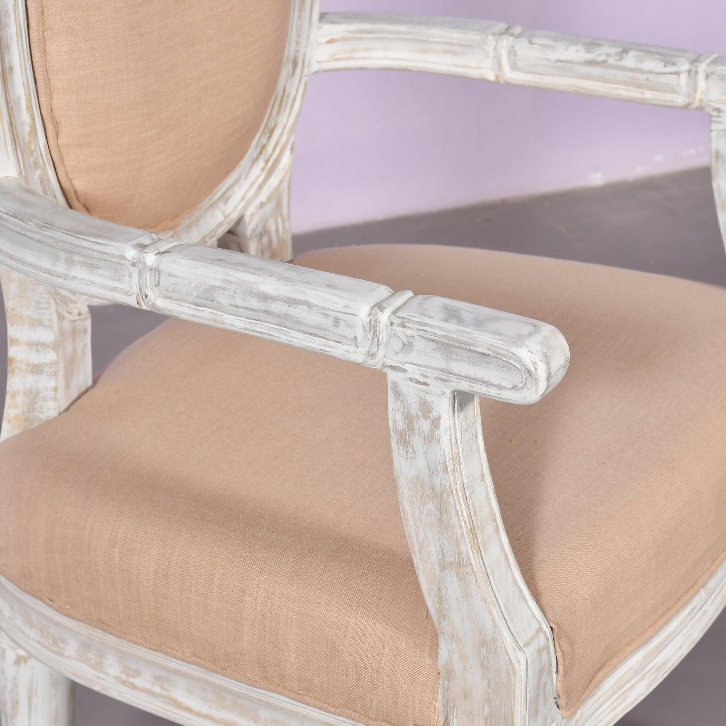Vintage Elegance Louis-Style Armchair