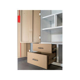 3-Door Metal Storage Almirah | Office & Industrial Locker Cabinet with Drawers | SRK Modular Furniture