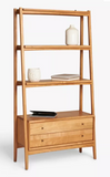 Wooden Bookshelf with Drawer – Stylish Storage for Your Home or Office