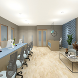 Designer Office Boss Cabin Executive Table