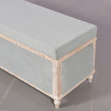 Upholstered Storage Bench with Lift-Top Entryway or Bedroom Ottoman