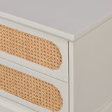 Arista Cane-Front Chest of Drawers