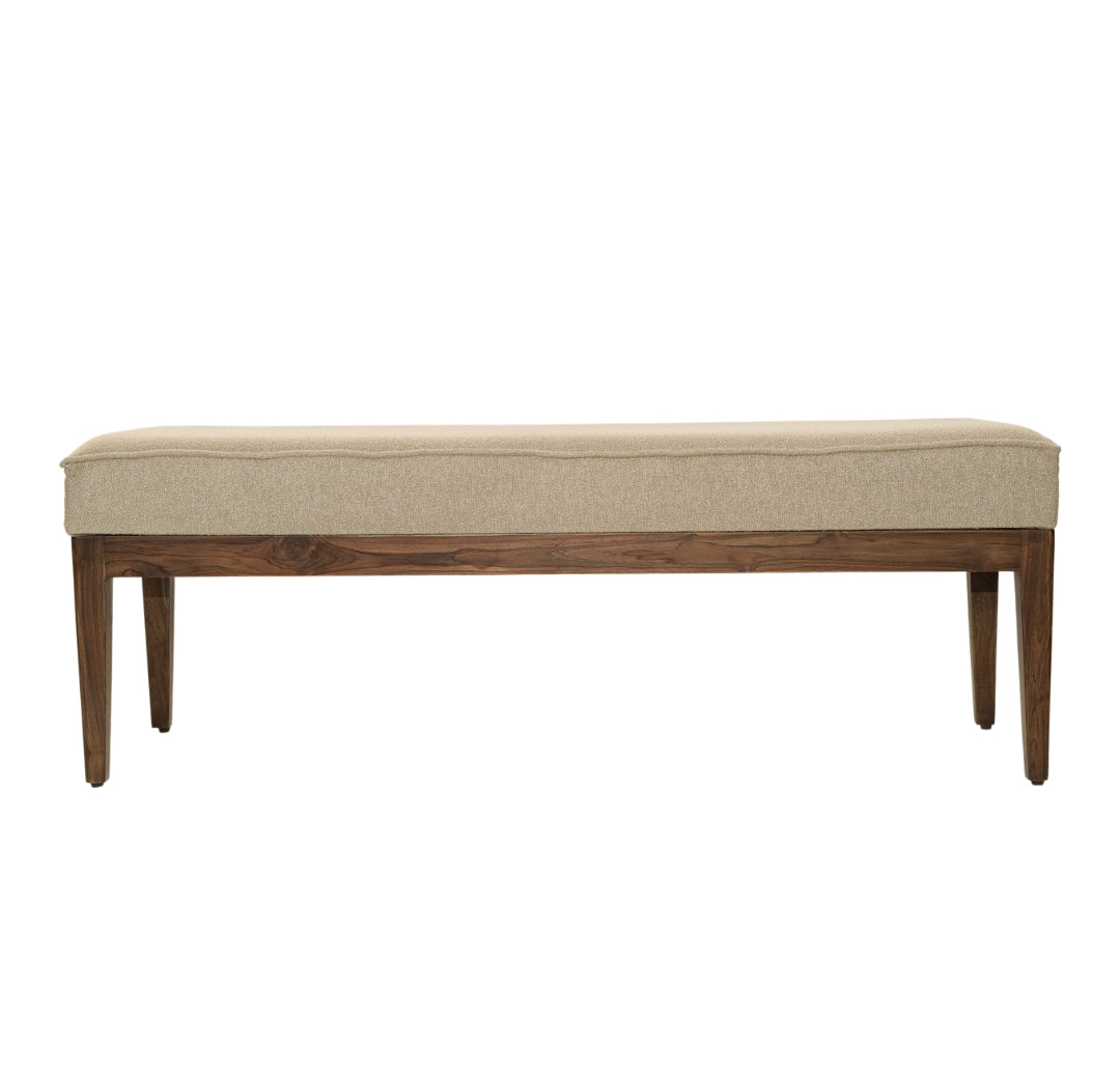 SRK Wooden Upholstered Bench Timeless Comfort & Style