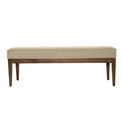 SRK Wooden Upholstered Bench Timeless Comfort & Style