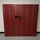 Mobile Storage Locker | 60-Compartment Steel Mobile Locker Unit | SRK Modular Furniture