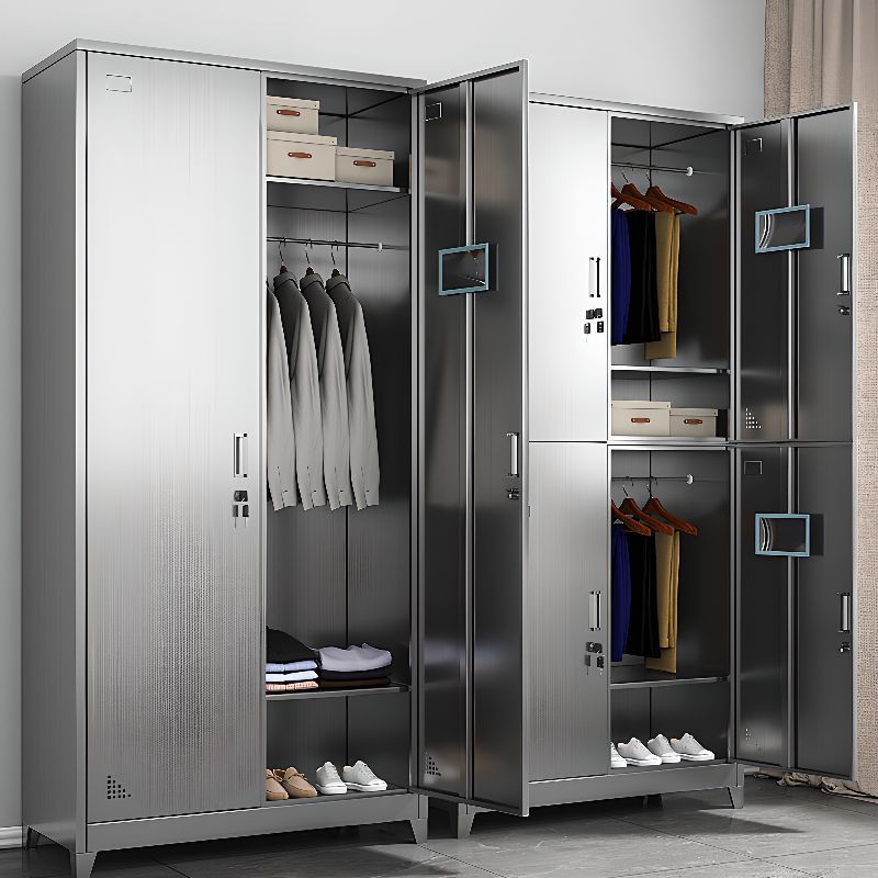 Stainless Steel Locker | Industrial-Grade SS 304 Storage Cabinet | SRK Modular Furniture
