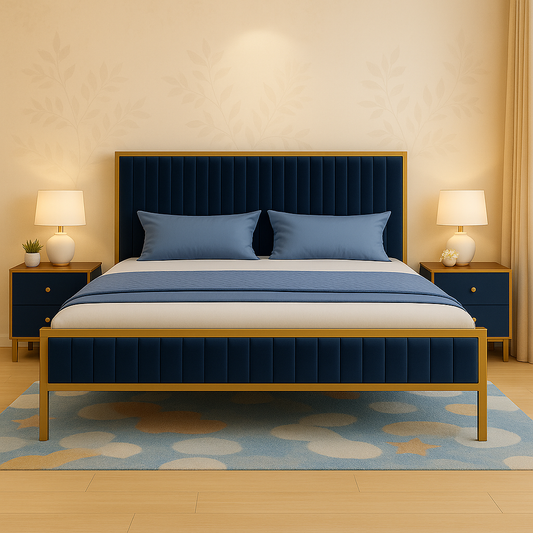 Aurelia Gold Luxe Bed Collection