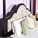 Elegant Wooden Four-Poster Bed – Handcrafted Luxury for Your Bedroom