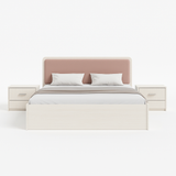 Ivory Bliss Bed with Nightstands