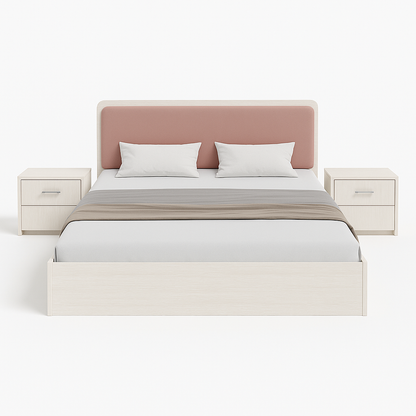 Ivory Bliss Bed with Nightstands