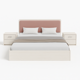 Ivory Bliss Bed with Nightstands