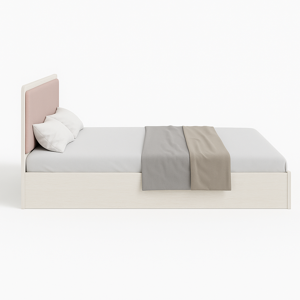 Ivory Bliss Bed with Nightstands