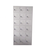 Industrial 18-Door Locker Cabinet | Heavy-Duty Steel Storage | SRK Steel Furniture