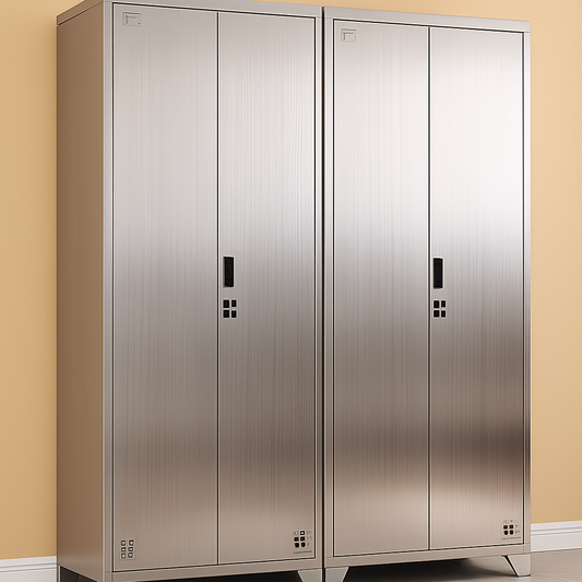 Stainless Steel Locker | Industrial-Grade SS 304 Storage Cabinet | SRK Modular Furniture