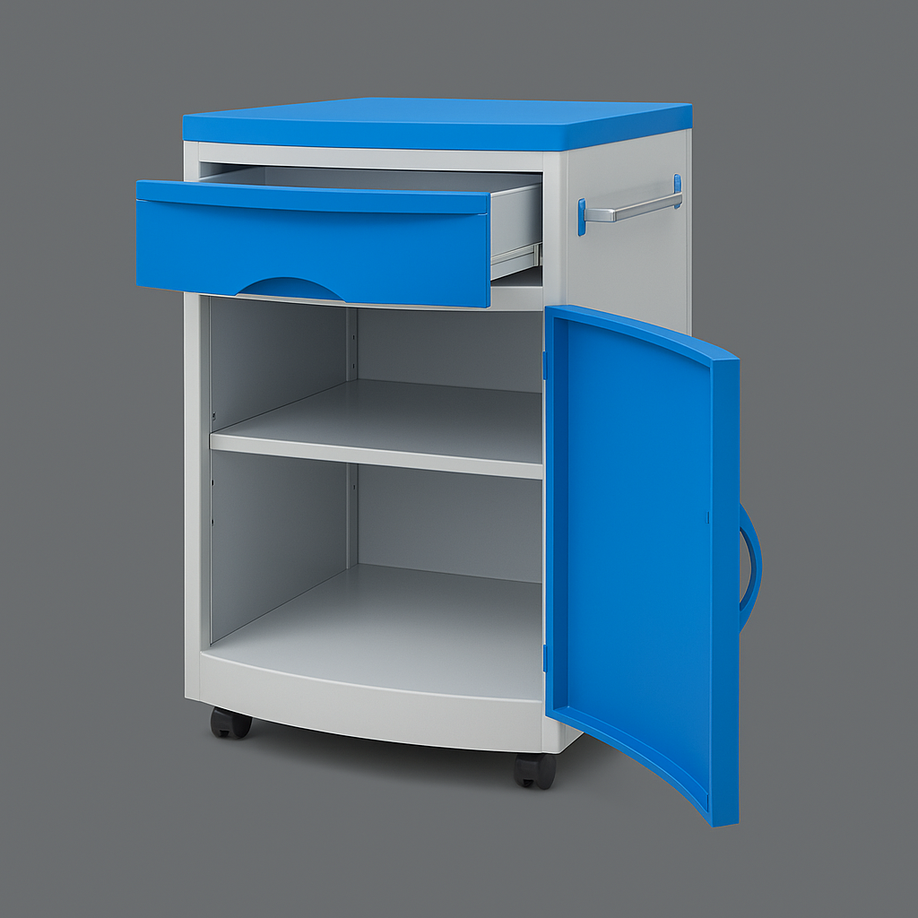 Hospital Bedside Locker | Medical Bedside Cabinet | SRK Modular Furniture