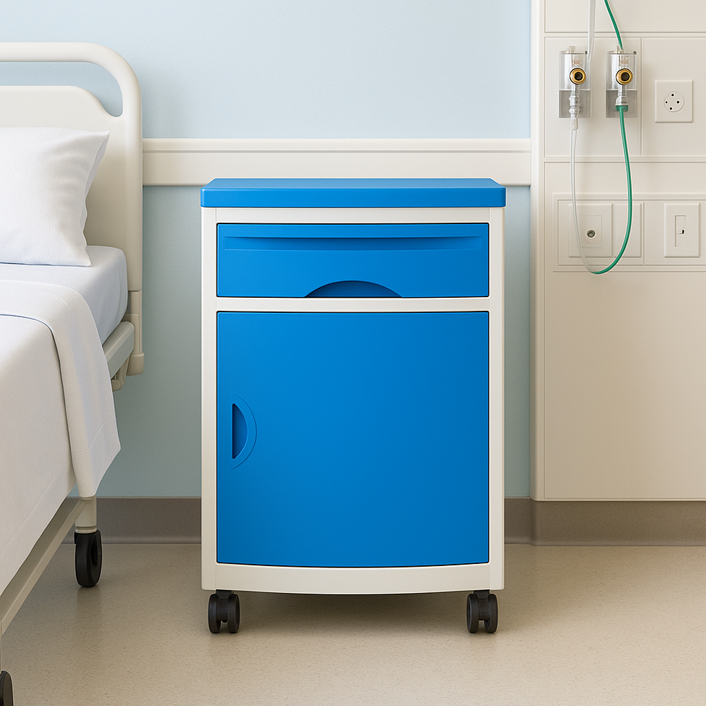 Hospital Bedside Locker | Medical Bedside Cabinet | SRK Modular Furniture